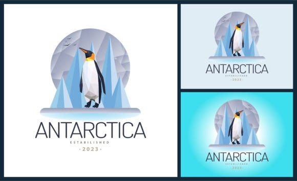 Download Antarctica Penguin Ice Snow Mosaic Logo - Mosaic logo Collection